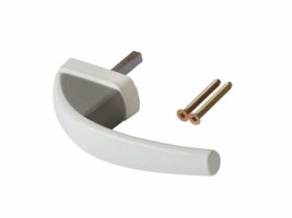 Ручка оконная ROTO SWING VAR2 штифт 37мм +2 винта 5х45 белая R07.2