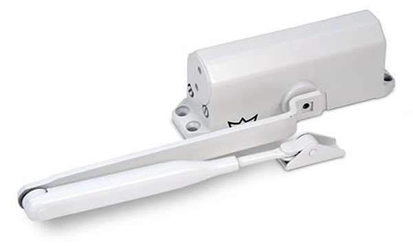 Доводчик DORMA TS-77, EN3, с рычажной тягой, белый