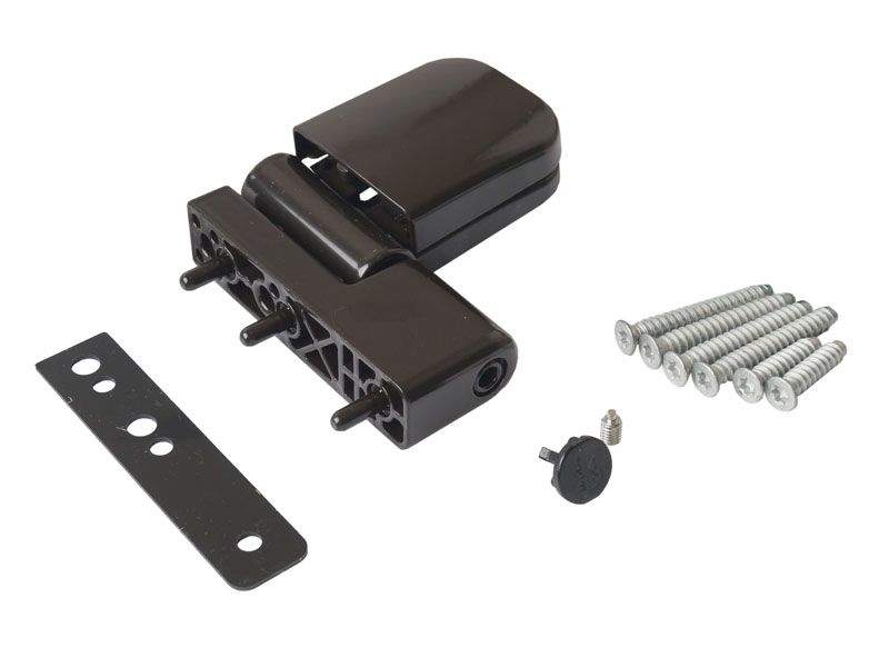 BKV0038.05 Петля дверная Maxbar 89NN, 16,5-19 мм, Коричневый RAL8077 — изображение 5