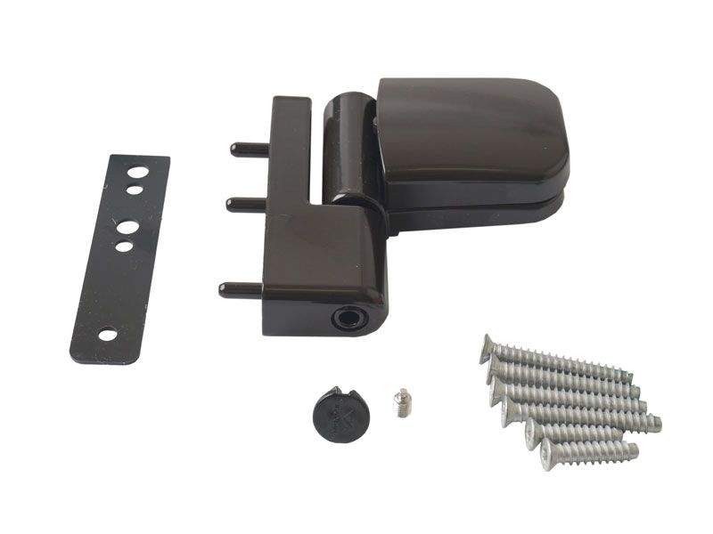 BKV0038.05 Петля дверная Maxbar 89NN, 16,5-19 мм, Коричневый RAL8077 — изображение 6