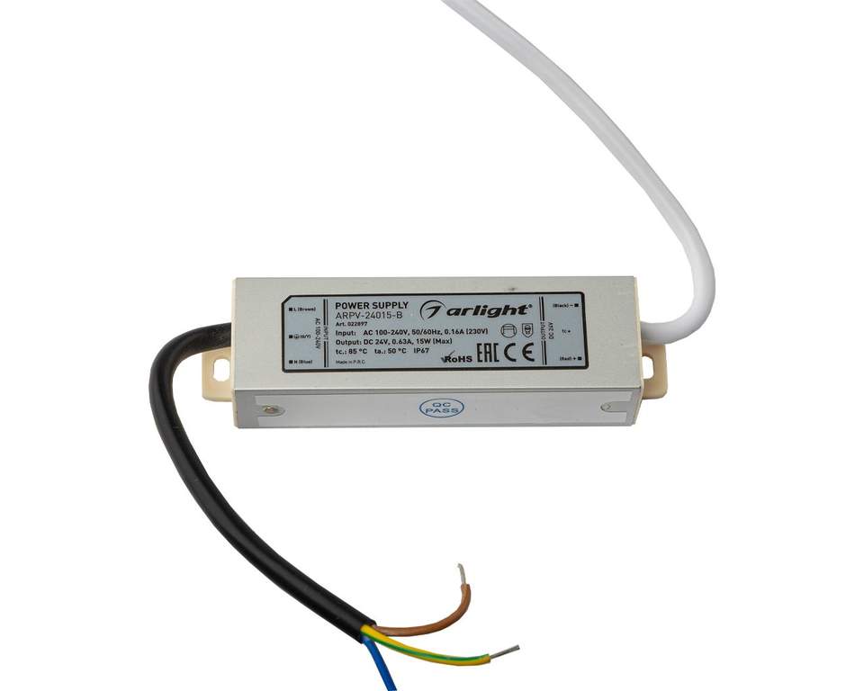 Блок питания  0.6A _ARPV-24015-B (24V, 0.63A) — изображение 2