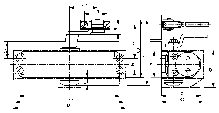 Доводчик dormakaba TS-77 EN 2  Серебристый — изображение 2