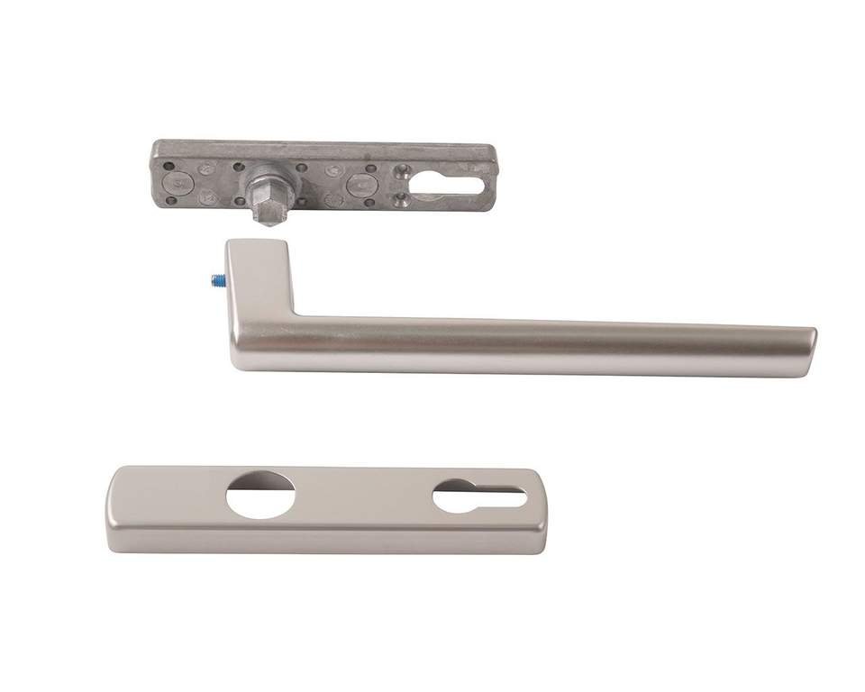 Гарнитур нажимной Si-LI. HS300 PZ, серебро (Только с PMHB0050-524010) — изображение 3