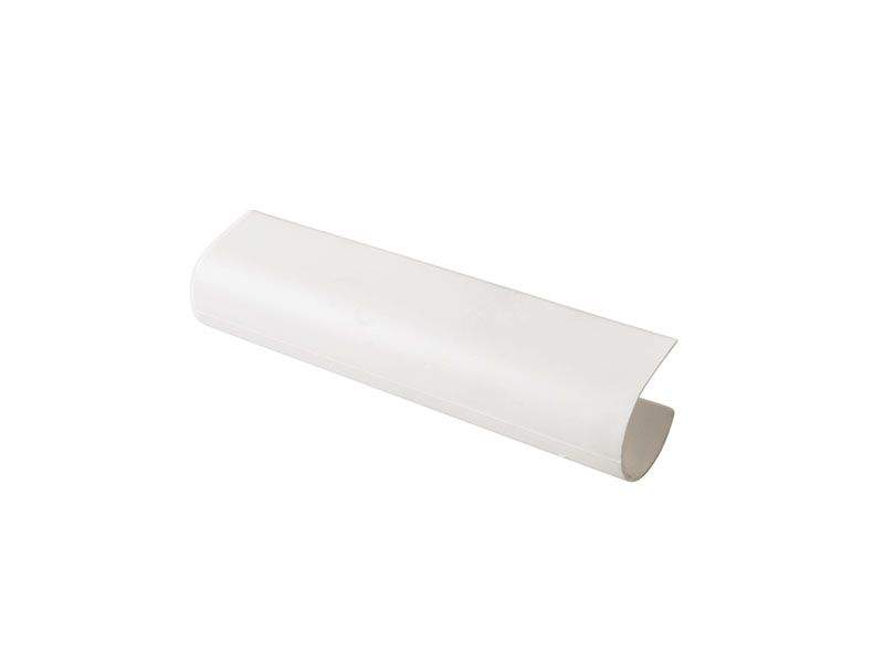 Накладка декоративная нижней фальцевой петли FEB левая белая RAL9016 — изображение 3