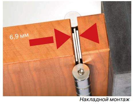 Петля барная 175 мм, для деревянных дверей шириной 37-50 мм, весом до 43 кг, сталь, цвет латунь (2 петли в комплекте) — изображение 4