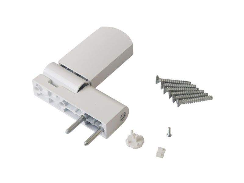Петля дверная Maxbar PS 27 (14-17,5/105-42) RAL 9016 E, Белый — изображение 2