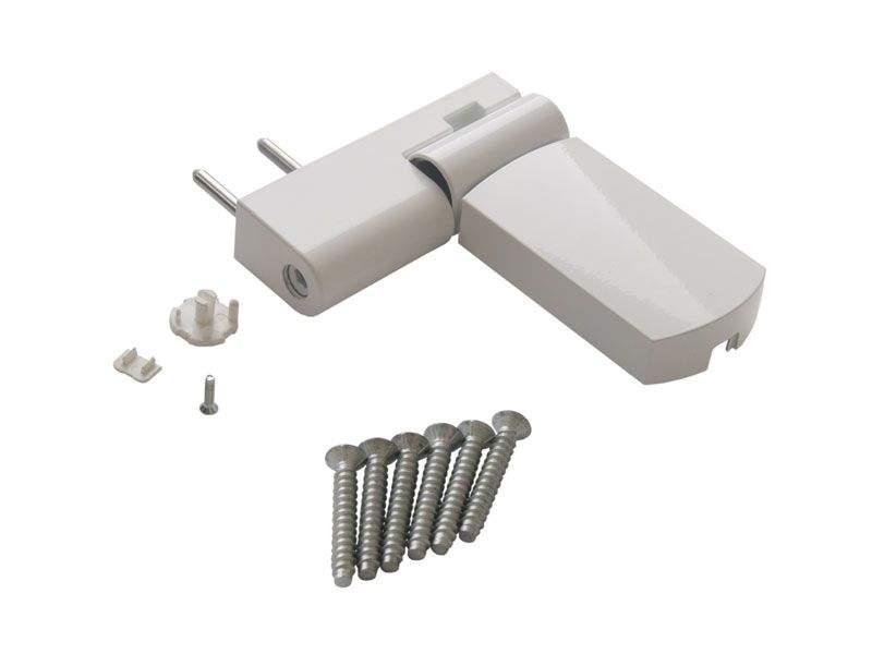 Петля дверная Maxbar PS 27 (14-17,5/105-42) RAL 9016 E, Белый — изображение 3