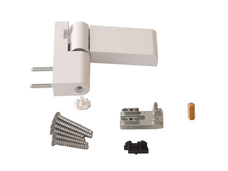 Петля дверная Roto Solid 150 P (110 кг), 17-20,5 мм RAL 9016 E, Белый — изображение 2