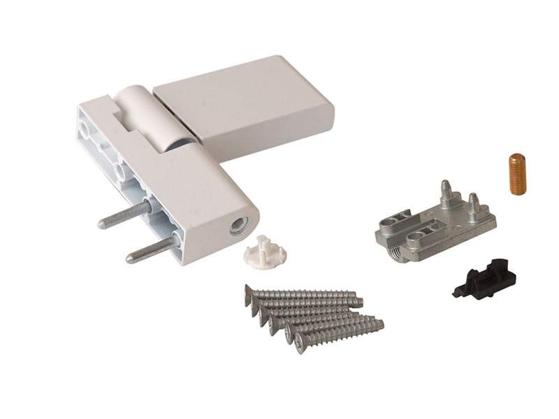 Петля дверная Roto Solid 150 P (110 кг), 17-20,5 мм RAL 9016 E, Белый — изображение 3