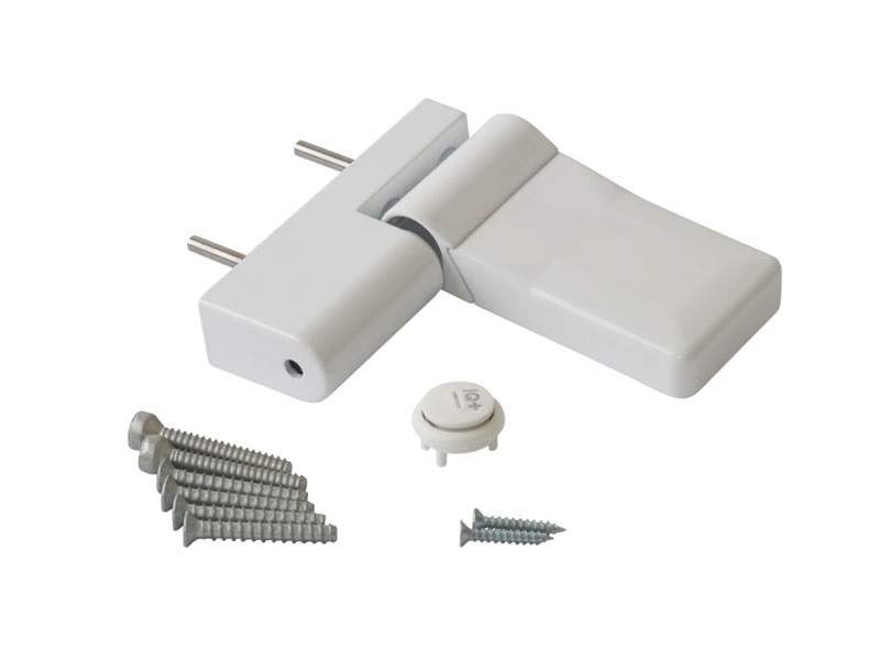 Петля дверная ELEMENTIS серия IQ-Plus 19-22 мм, Белый RAL9016 — изображение 2