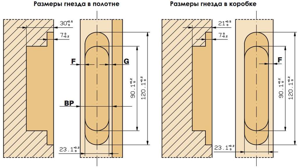 Петля скрытая, 3D, универсальная, 120x23 мм, 60 кг, плюс 4 колпачка, корпус без покрытия шарнирная часть серебро матовое — изображение 3