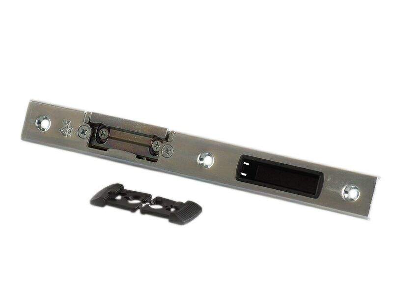Планка ответная Maxbar для ригеля и защелки, регулируемая, левая, U24x5