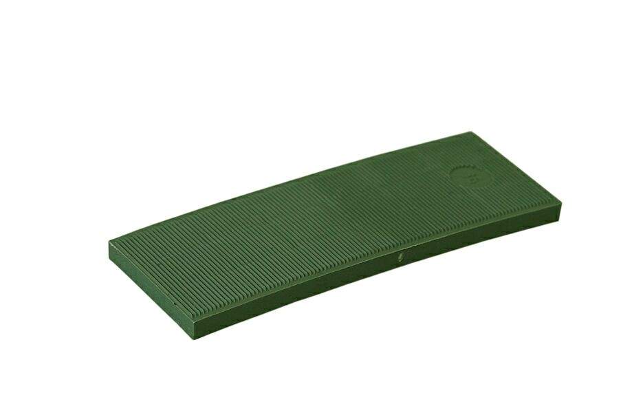 Пластина рихтовочная Bistrong 100x22x5 зеленая