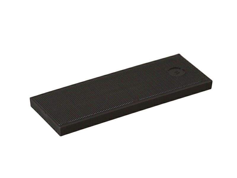 Пластина рихтовочная Bistrong 100x34x6 черная