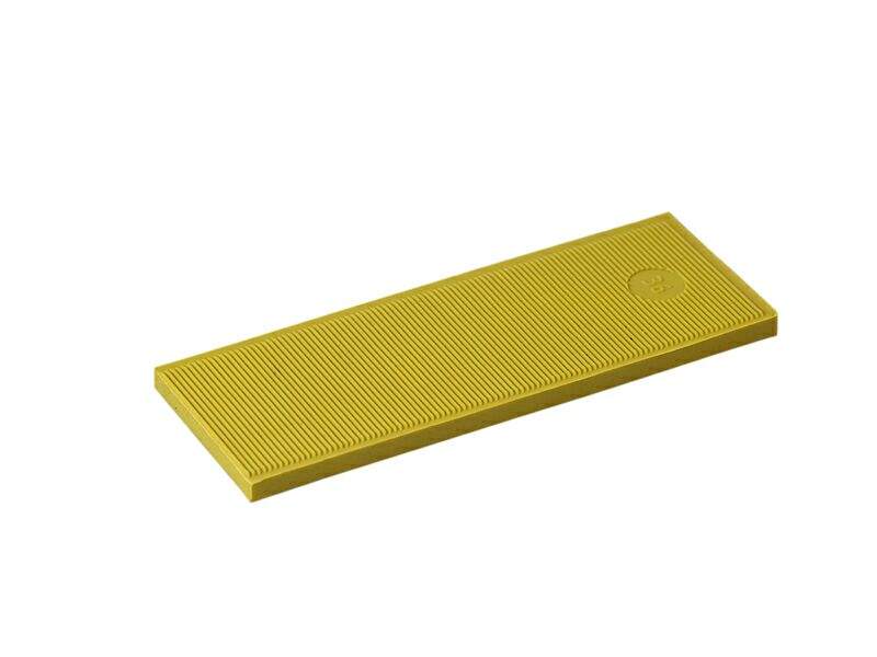 Пластина рихтовочная Bistrong 100x36x4 желтая