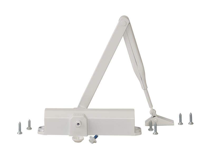 Доводчик dormakaba TS-Compakt Size2/3/4 с тягой, Белый RAL9016