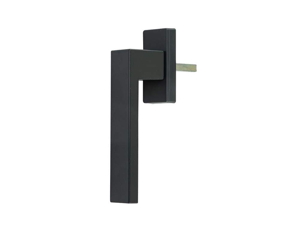 Ручка оконная Internika DUBLIN 40 мм, алюминиевая, 2 винта, антрацит матовый RAL7016M (45°) — изображение 2