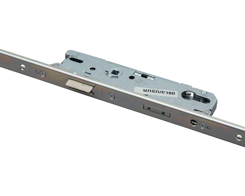 Замок многозапорный MAXBAR Compact, 2 доп. крюка №859 (от ручки, разд. штифт), 35-92-8 PZ, оцинк. U24-2170 — изображение 3