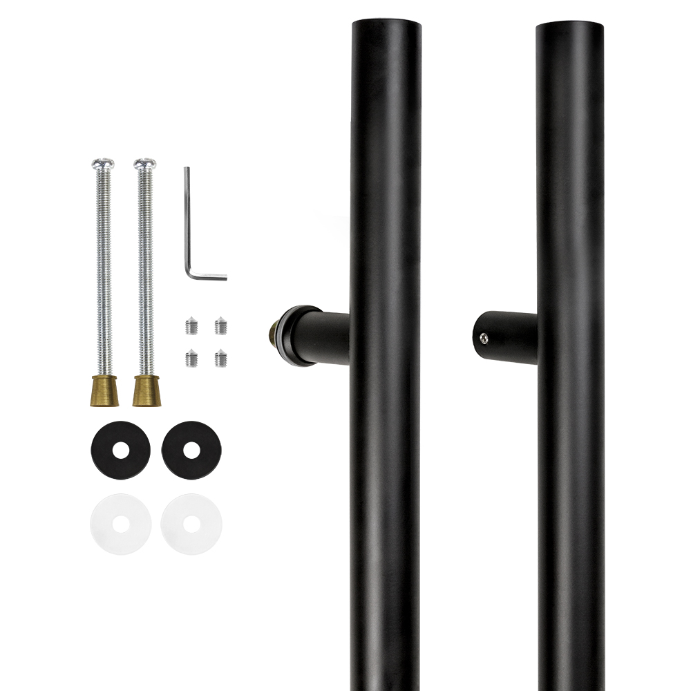 45507 , Ручка-скоба Fuaro (Фуаро) PULL.PH32/1200.22 INOX 304 (PH-22-32/1200-INOX) BLACK — изображение 3